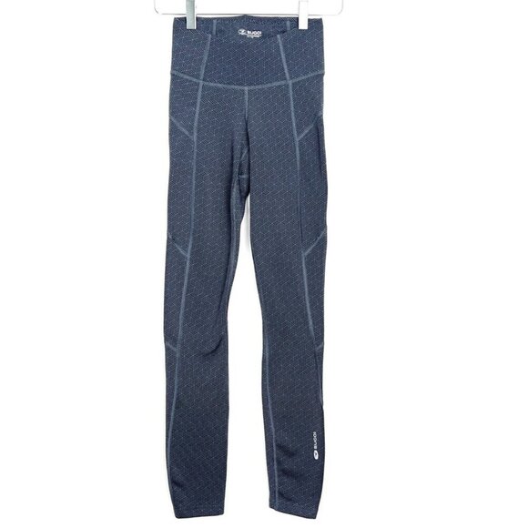 Sugoi Leggings Women's XS Midzero Thermal Running Tights Fleece Lined Geo Print - Picture 1 of 14